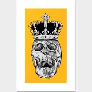 Skull king Opaque Posters and Art